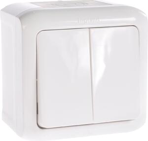 Legrand 782362 Forix IP44 fehér csillárkapcsoló