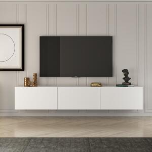 West TV-állvány, fehér, 150 cm