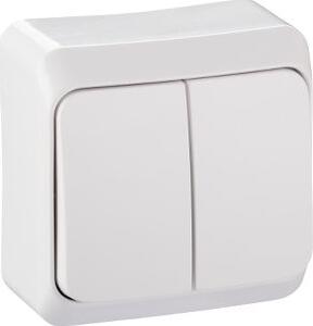 Schneider WDE001051 PRIMA jelzőfényes/10AX fehér csillárkapcsoló