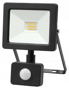 Projektor LED 10W 1000lm 4000K Premium z czujnikiem czarny IP44 GW-0009