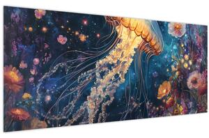 Kép - Varázslatos medúza (120x50 cm)