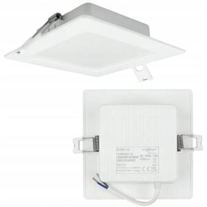 Oprawa downlight P/T kwadrat 6W 660lm 4000K IP20 biały DL-1 EC20451
