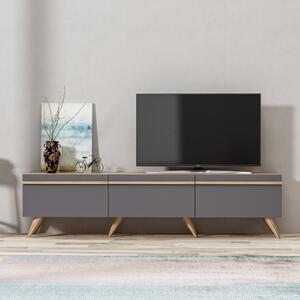 Amsterdam TV-állvány, antracit, 180 cm