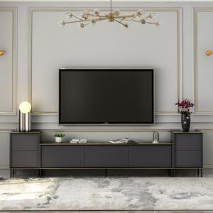 Imaj TV-állvány, antracit, 180 cm – TR382NRC1130