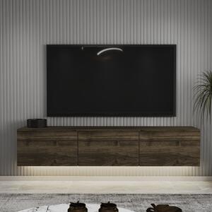 Neon TV-állvány, dió, 160 cm
