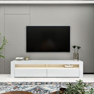 TV-állvány, fehér, 150 cm – TR382NRC1169