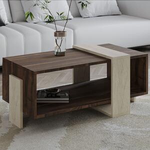 Meleni - Travertine, Walnut