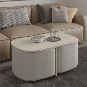 Twin - Travertine