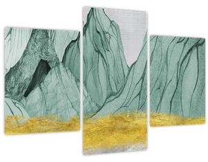 Kép - Smaragdhegység N⁰1 (90x60 cm)