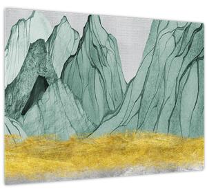 Kép - Smaragdhegység N⁰1 (70x50 cm)