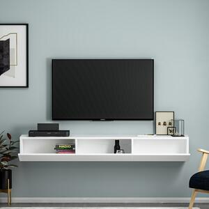 Terra TV-állvány, fehér, 180 cm