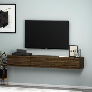 Terra TV-állvány, dió, 180 cm
