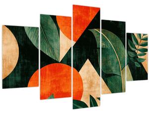 Kép - Geometrikus természeti minták II. (150x105 cm)