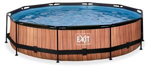 Exit Toys Wood Pool kör alakú medence (360 x 76 cm)