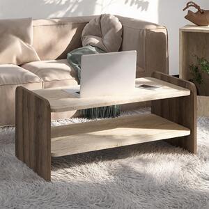 Amon - Travertine, Antique Walnut