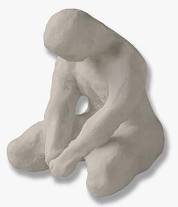 Poligyanta szobor (magasság 15 cm) Meditating Man – Mette Ditmer Denmark
