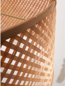 Natúr színű függőlámpa bambusz búrával ø 50 cm Java – Good&Mojo