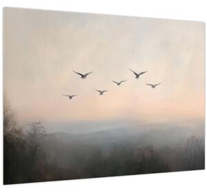 Kép - Madárcsapat (70x50 cm)