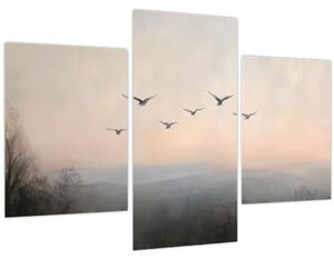 Kép - Madárcsapat (90x60 cm)
