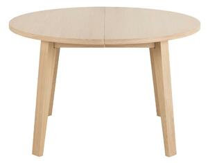 Asztal Oakland C108, Fényes fa, 75cm, Laminált forgácslap, Természetes fa furnér, Váz anyaga