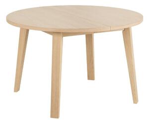 Asztal Oakland C108, Fényes fa, 75cm, Természetes fa furnér, Laminált forgácslap, Váz anyaga
