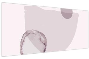Kép - Lila minimalizmus N⁰2 (120x50 cm)
