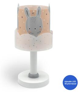 Dalber Baby Bunny Pink 61151S gyerek asztali lámpa, 1x40W E14