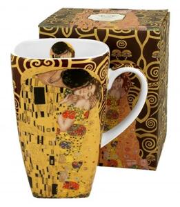 Porcelán bögre - 630ml - Klimt: A csók