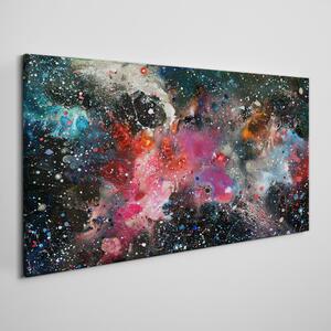 Vászonkép Absztrakció kozmosz csillagok