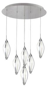 Luxera Sakura 61305 LED függeszték, 6x13,2W, 3000K