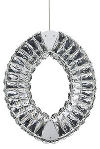 Luxera Smirra 64390 kristály függeszték, 32W LED, 4000K