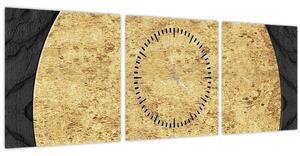 Kép - Arany szerkezet N⁰2 (órával) (90x30 cm)