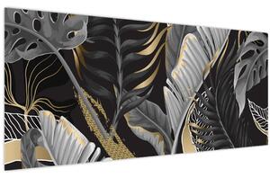 Kép - Arany dzsungel (120x50 cm)