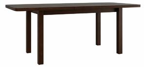 Asztal Victorville 104, Dió, 76x90x160cm, Hosszabbíthatóság, Természetes fa furnér, Váz anyaga, Részben összeszerelt, Bükkfa