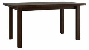 Asztal Victorville 104, Dió, 76x90x160cm, Hosszabbíthatóság, Természetes fa furnér, Váz anyaga, Részben összeszerelt, Bükkfa