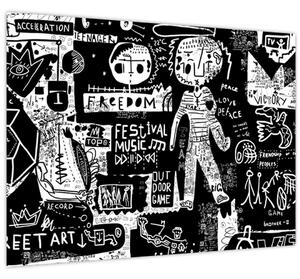 Kép - Graffiti (70x50 cm)