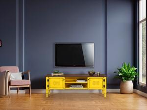 Ada TV-állvány, sárga, 150 cm