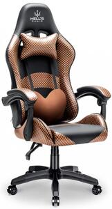 Rainbow gamer szék barna
