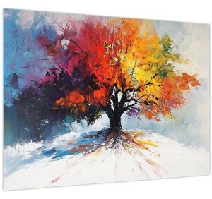 Kép - Színes fa (70x50 cm)