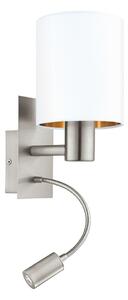 Eglo Pasteri 96484 falilámpa, 1x40W E27+3,5W LED, 3000K, 380 lm