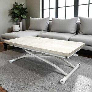 Juppo Ext - Travertine, White