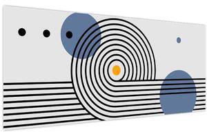 Kép - Minimalista absztrakció N⁰1 (120x50 cm)