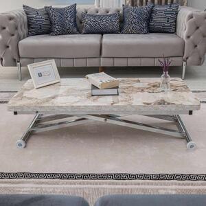 Home Ext - White Marble, Chrome