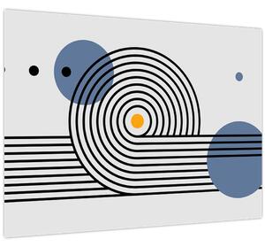 Kép - Minimalista absztrakció N⁰1 (70x50 cm)