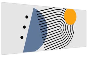 Kép - Minimalista absztrakció N⁰2 (120x50 cm)