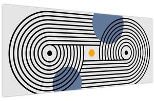 Kép - Minimalista absztrakció N⁰3 (120x50 cm)