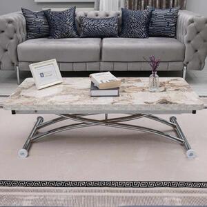 Juppo Ext - White Marble, Chrome