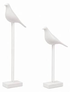 SHP Birdy Dekoráció Szett Fehér Minimalista Madárfigura