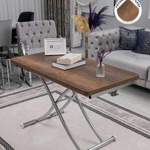 Juppo Int - Dark Walnut, Chrome
