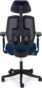 Ergonomikus irodai szék Liftor Active, kék (textil + háló)